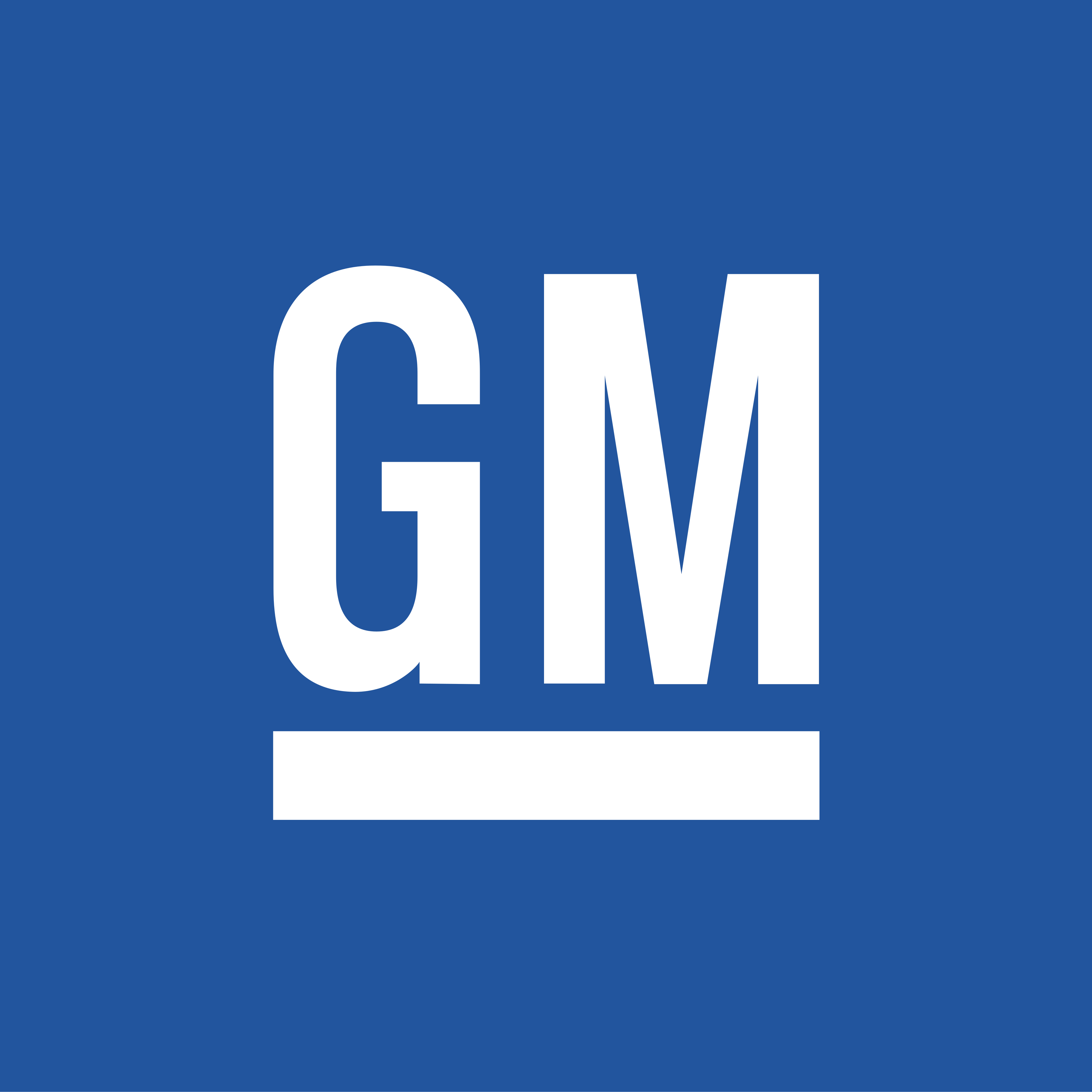 GM logo representing General Motors dealership invoice integration with Zaiko Bridge.