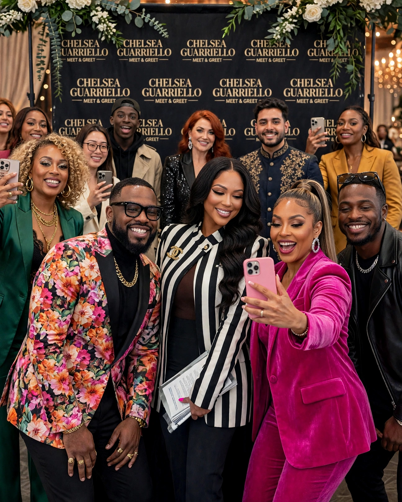 Chelsea at her speaker meet and greet