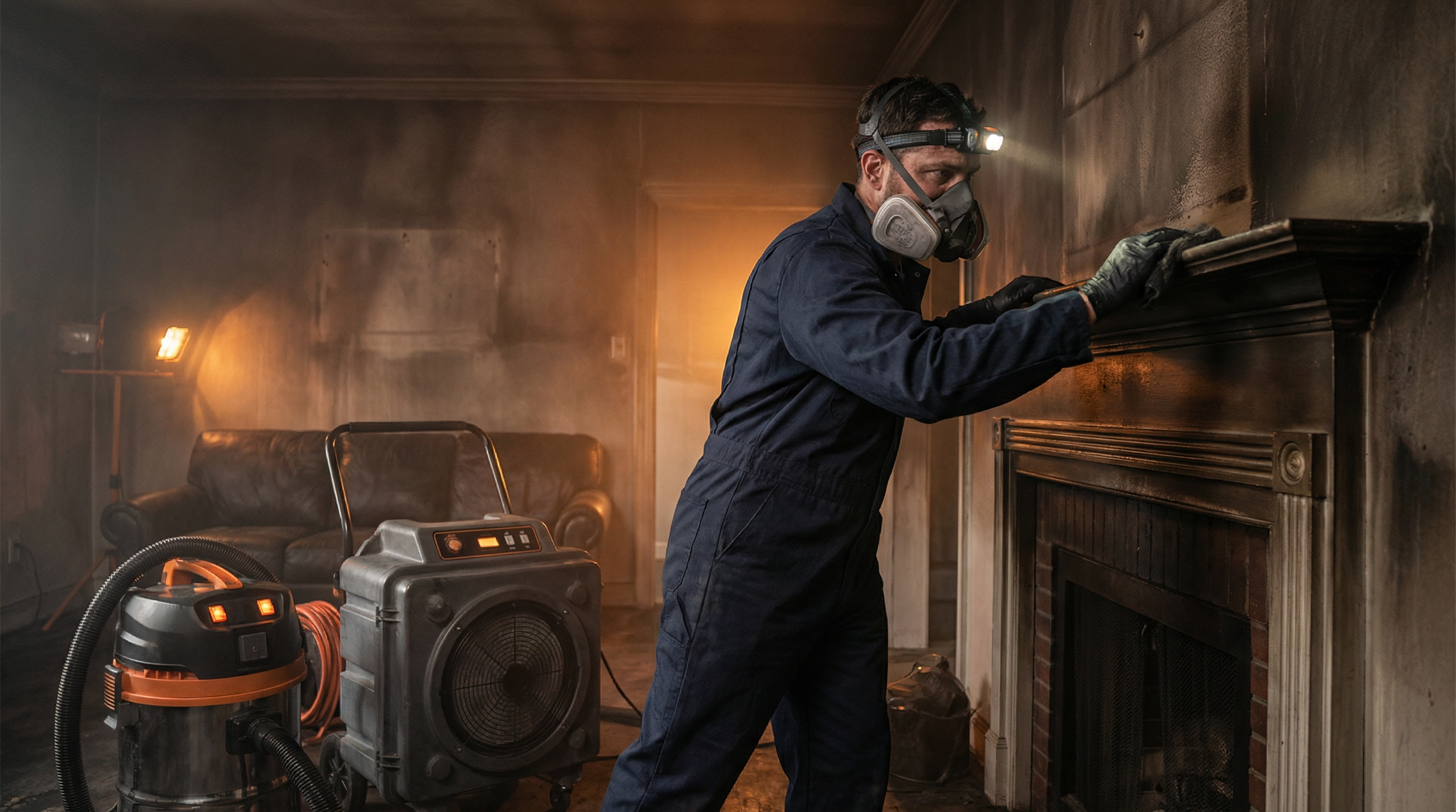 Smoke & Soot Damage Restoration in Washington County, WI