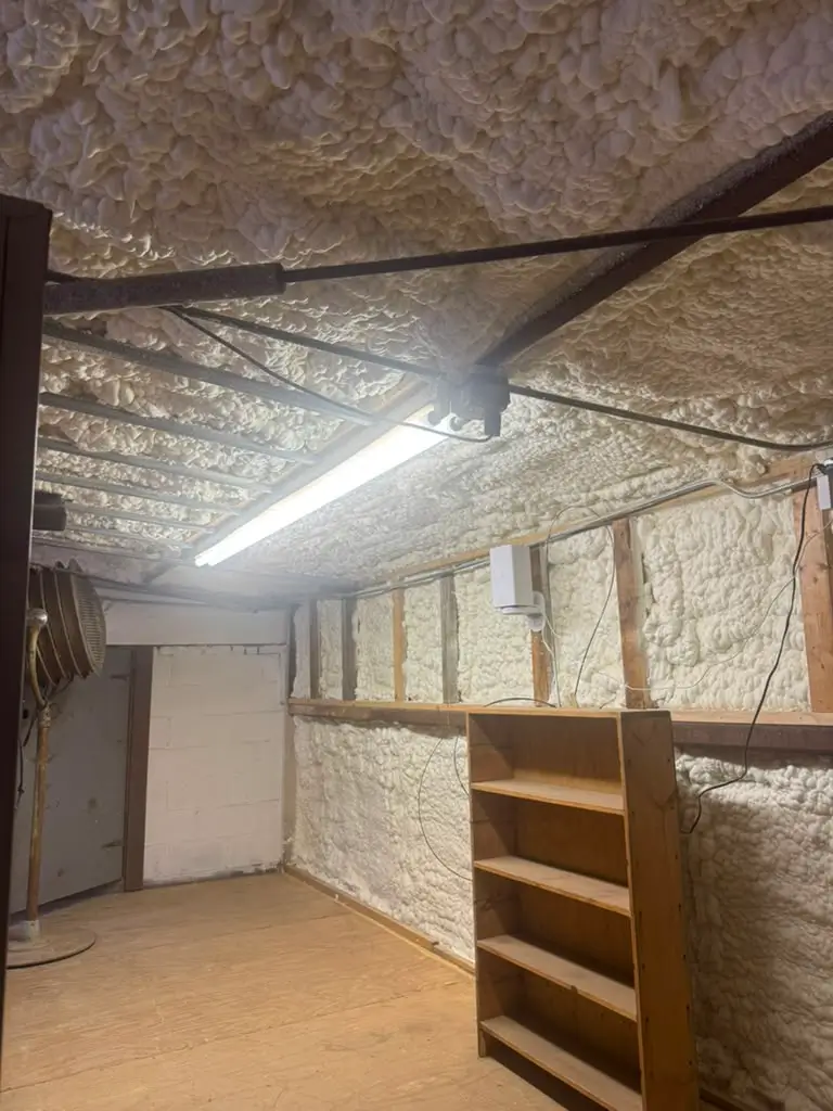 Spray foam that seals it all