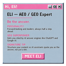 Eli — AEO / GEO Expert
