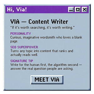 Via — Content Writer