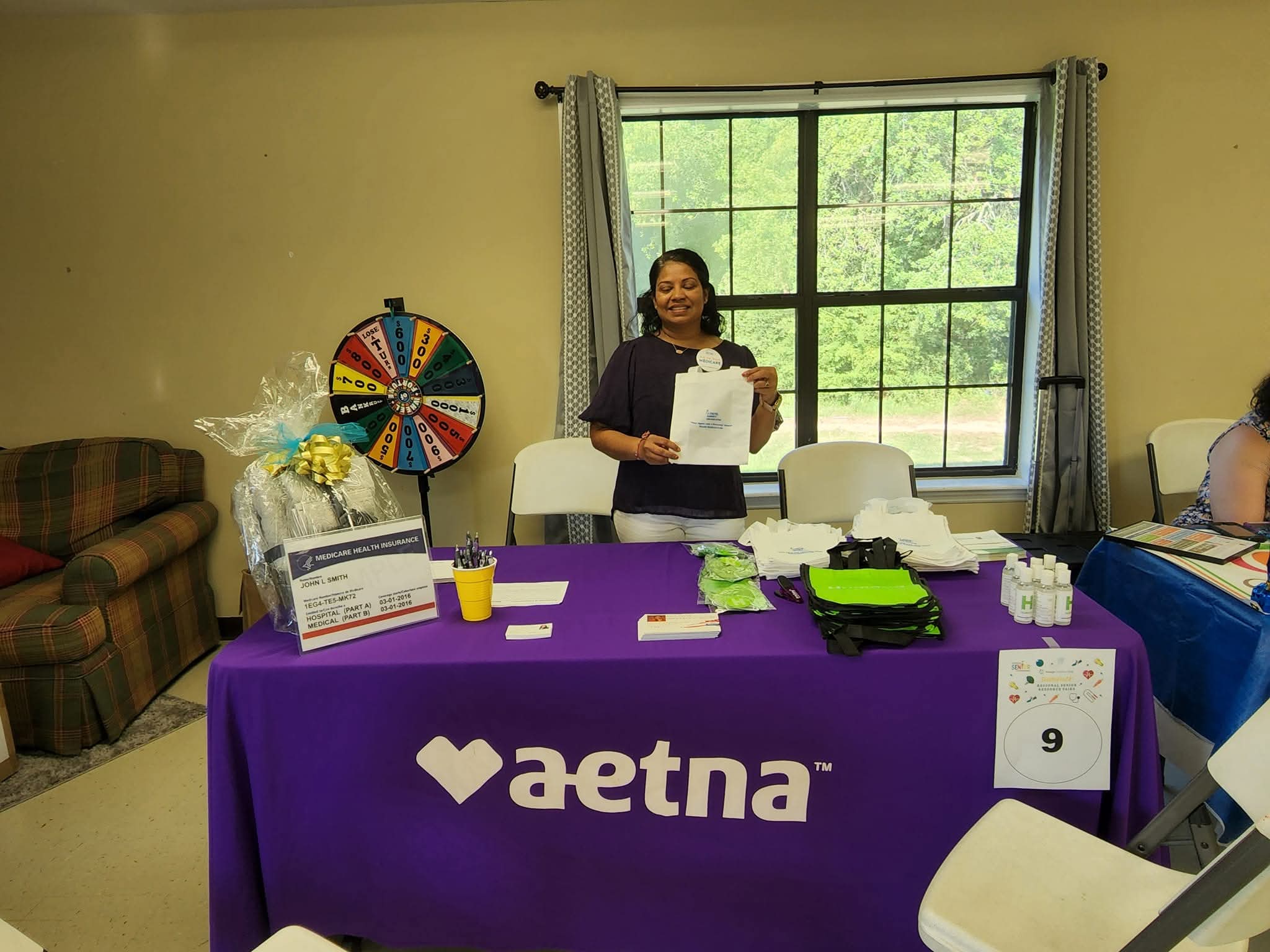 Jignasha Patel engaging with South Georgia community members