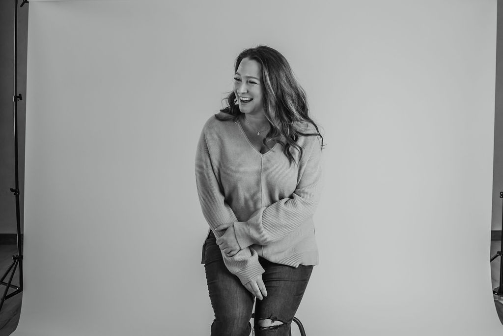 Megan Moore laughing - simple systems