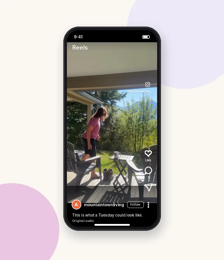 Mountain Town Living listing reel on Instagram combining lifestyle content capture and drone footage of a home near Golden, BC Mountain Town Living listing reel on Instagram combining lifestyle content capture and drone footage of a home near Golden, BC