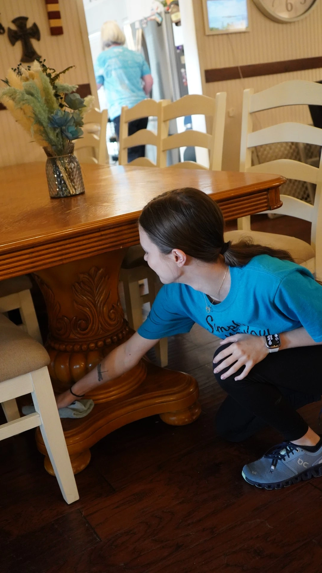 table cleaning