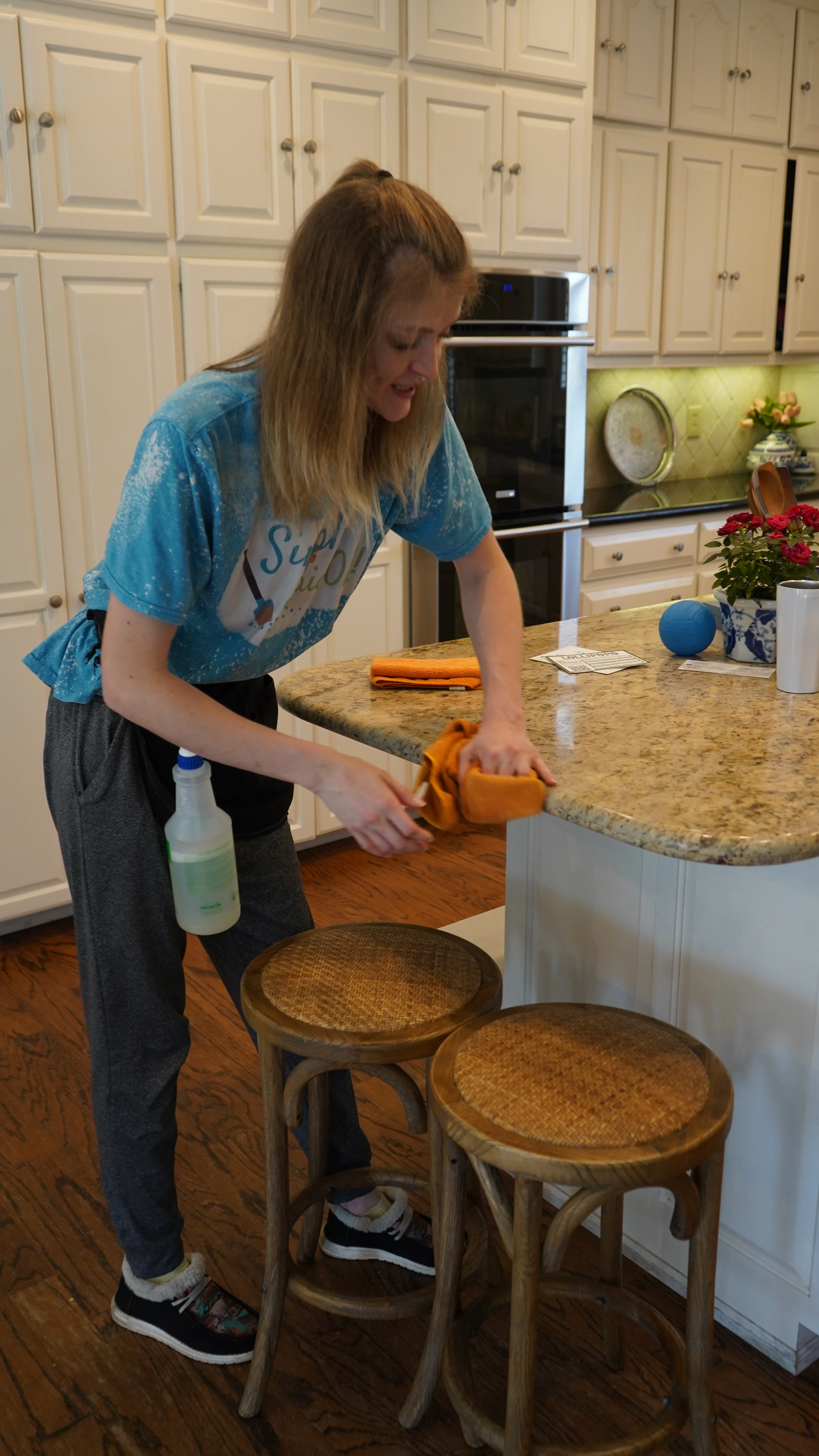 table cleaning