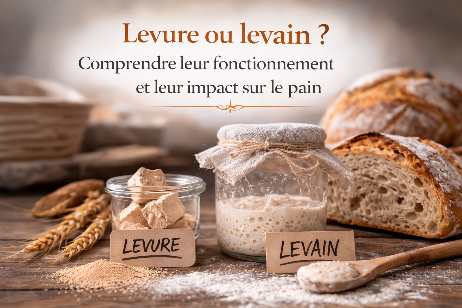 Levure ou levain différence : comprendre leur fonctionnement et leur impact sur le pain Levure ou levain différence : comprendre leur fonctionnement et leur impact sur le pain