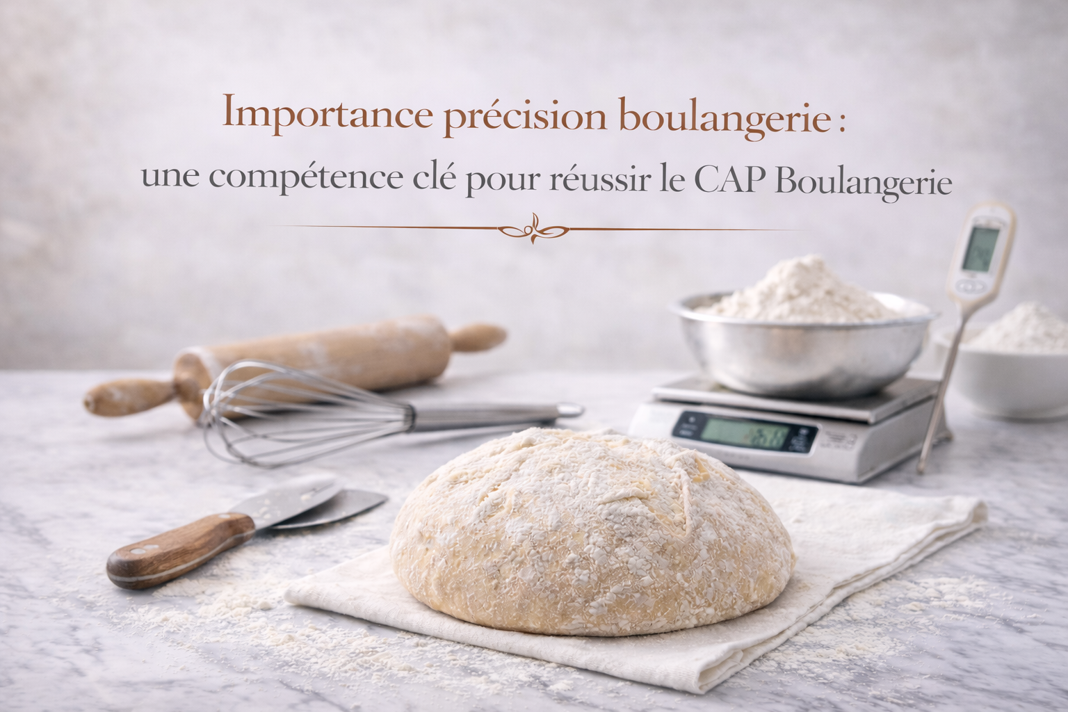 Importance précision boulangerie : une compétence clé pour réussir le CAP Boulangerie