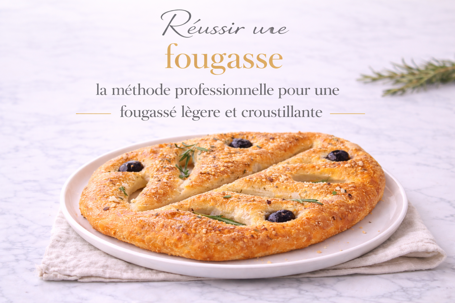 Réussir une fougasse : la méthode professionnelle pour une fougasse légère et croustillante