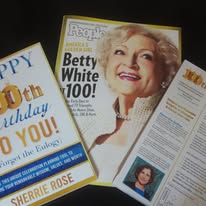 Happy 100th Birthday to You by Sherrie Rose in print and on tablet