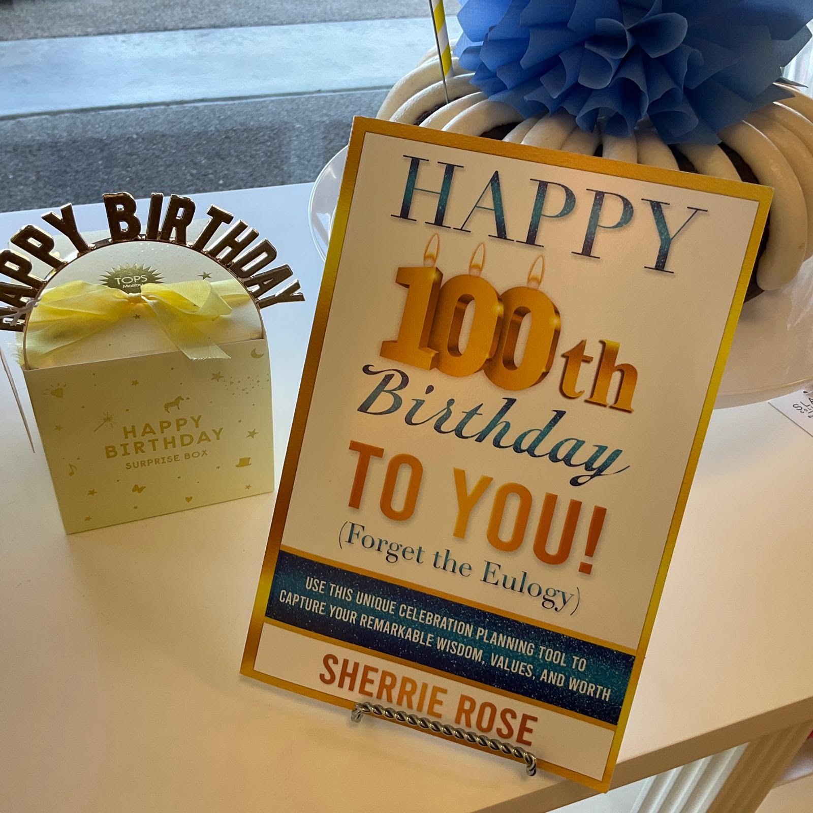 Happy 100th Birthday to You by Sherrie Rose in print and on tablet