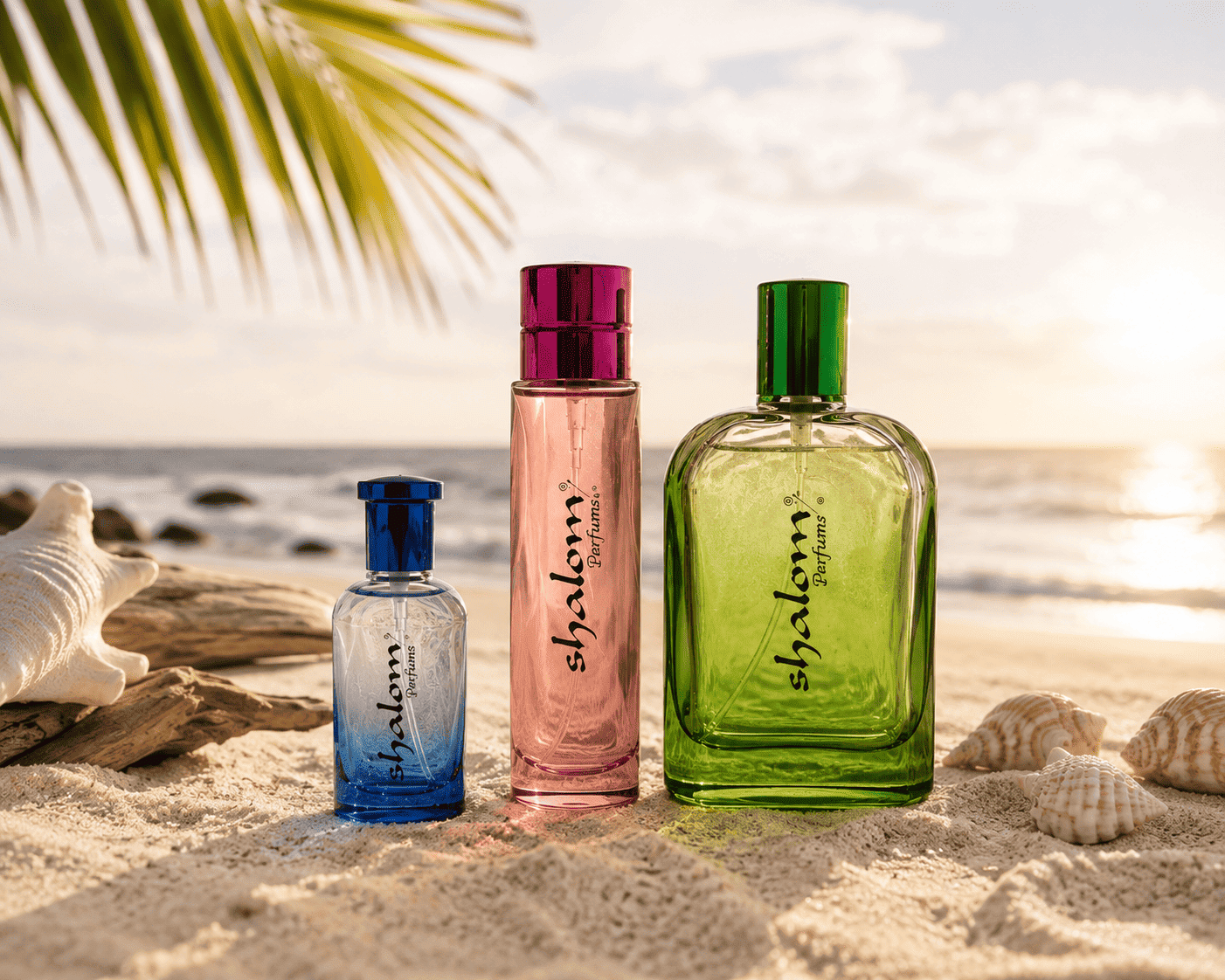 Fragancias body splash de Shalom Parfums