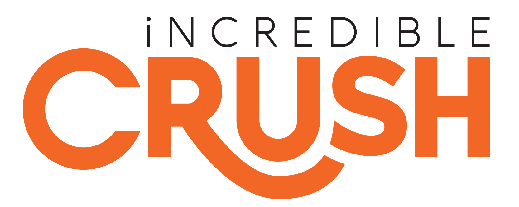 Incredible Crush Volleyball Wordmark