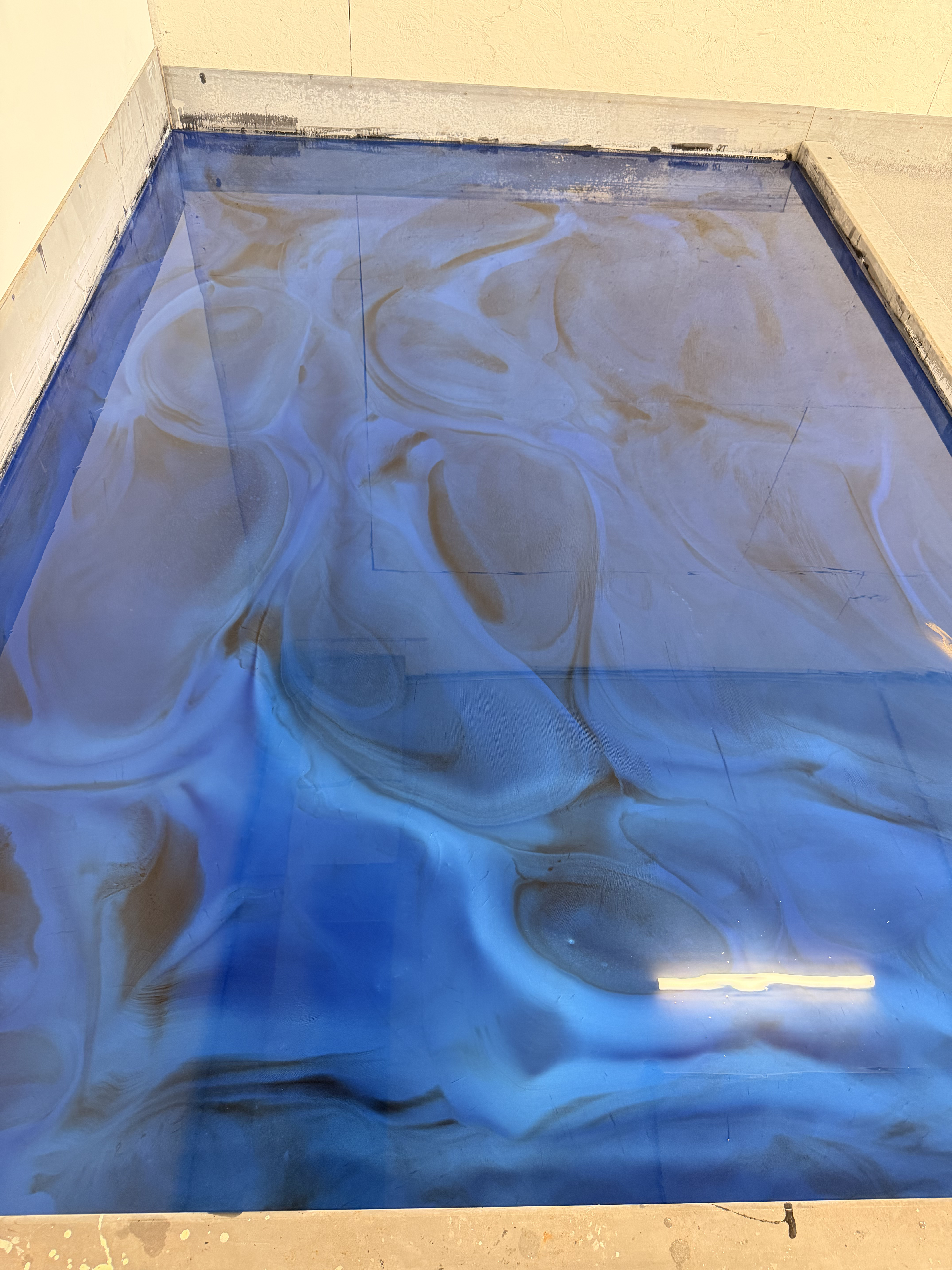Metallic epoxy flooring installed in South Carolina by Southern Shield Epoxy