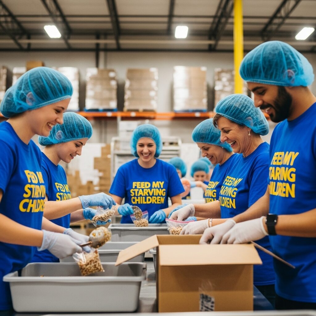 Packing Meals for FMSC