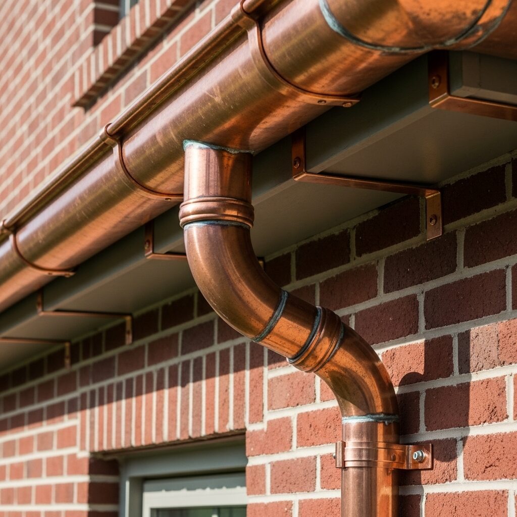 Copper Gutters