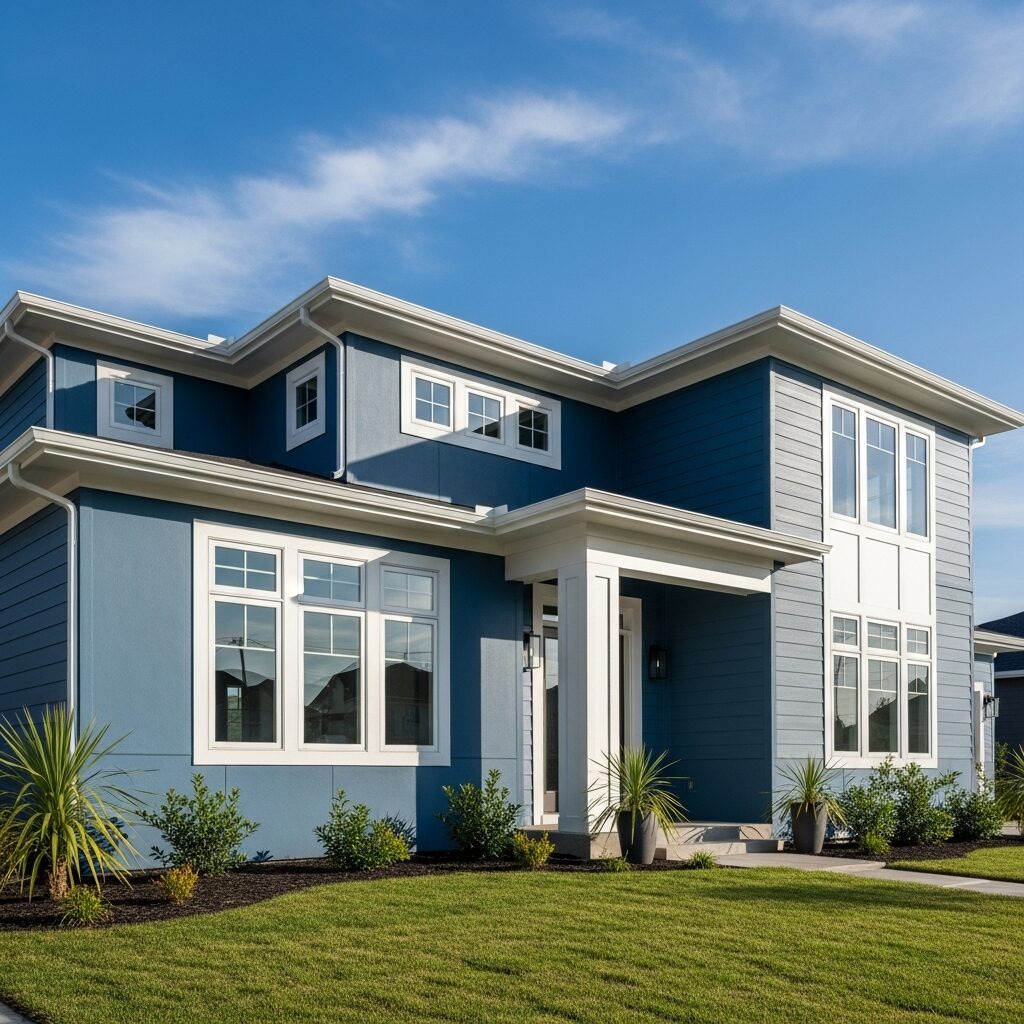 Modern Navy Exterior