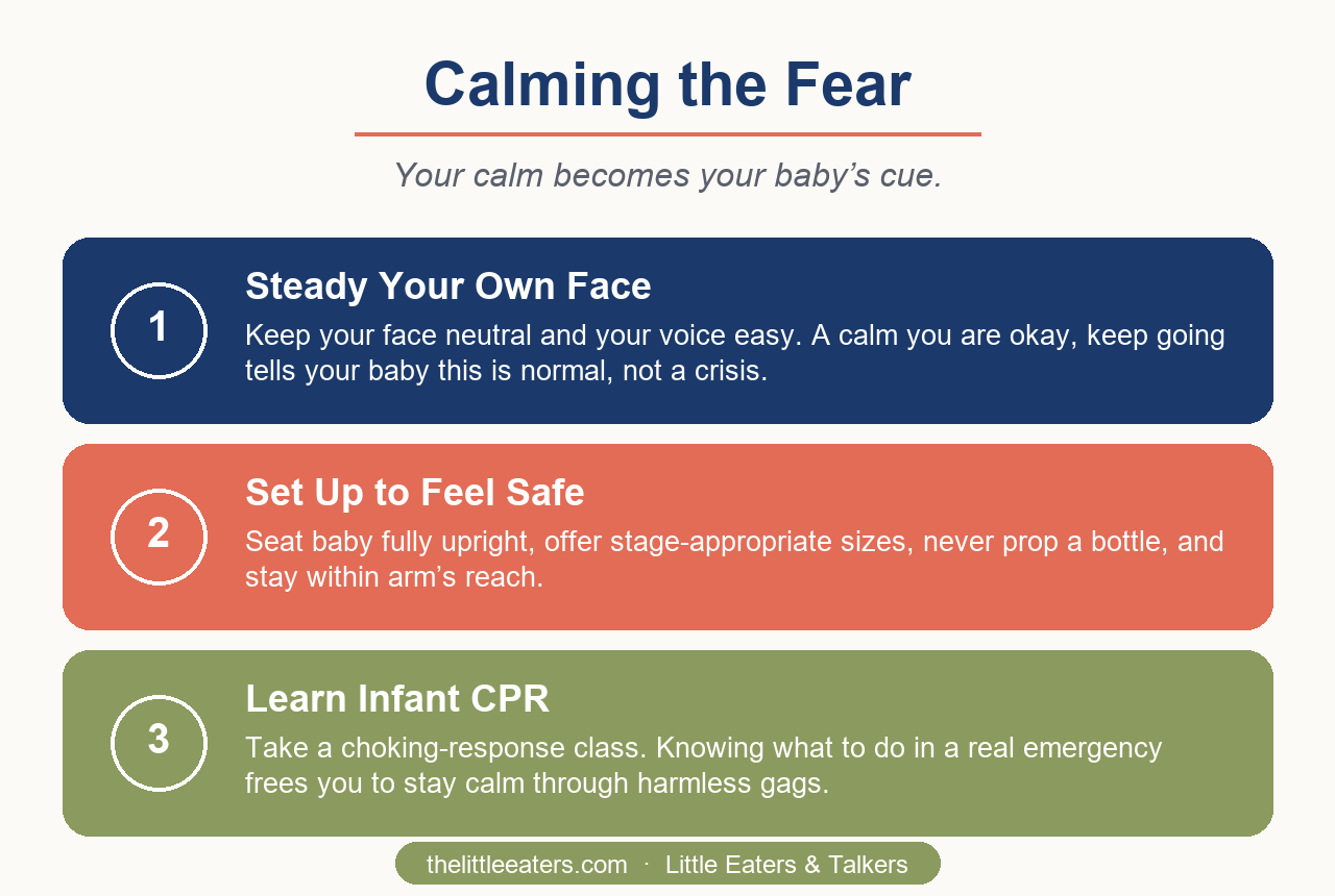 How to calm your fear of gagging at the table - Little Eaters and Talkers
