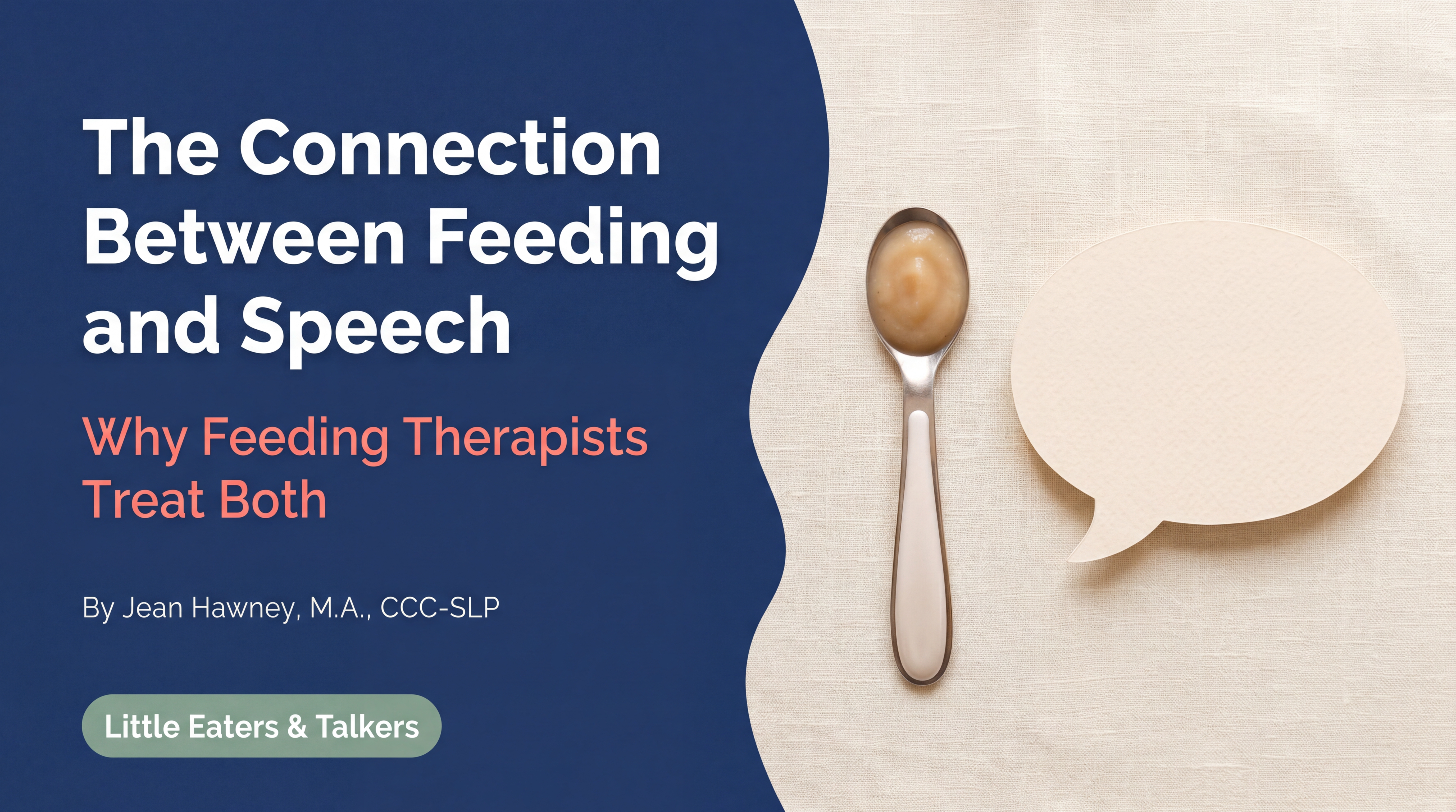 	The Connection Between Feeding and Speech (And Why Feeding Therapists Treat Both