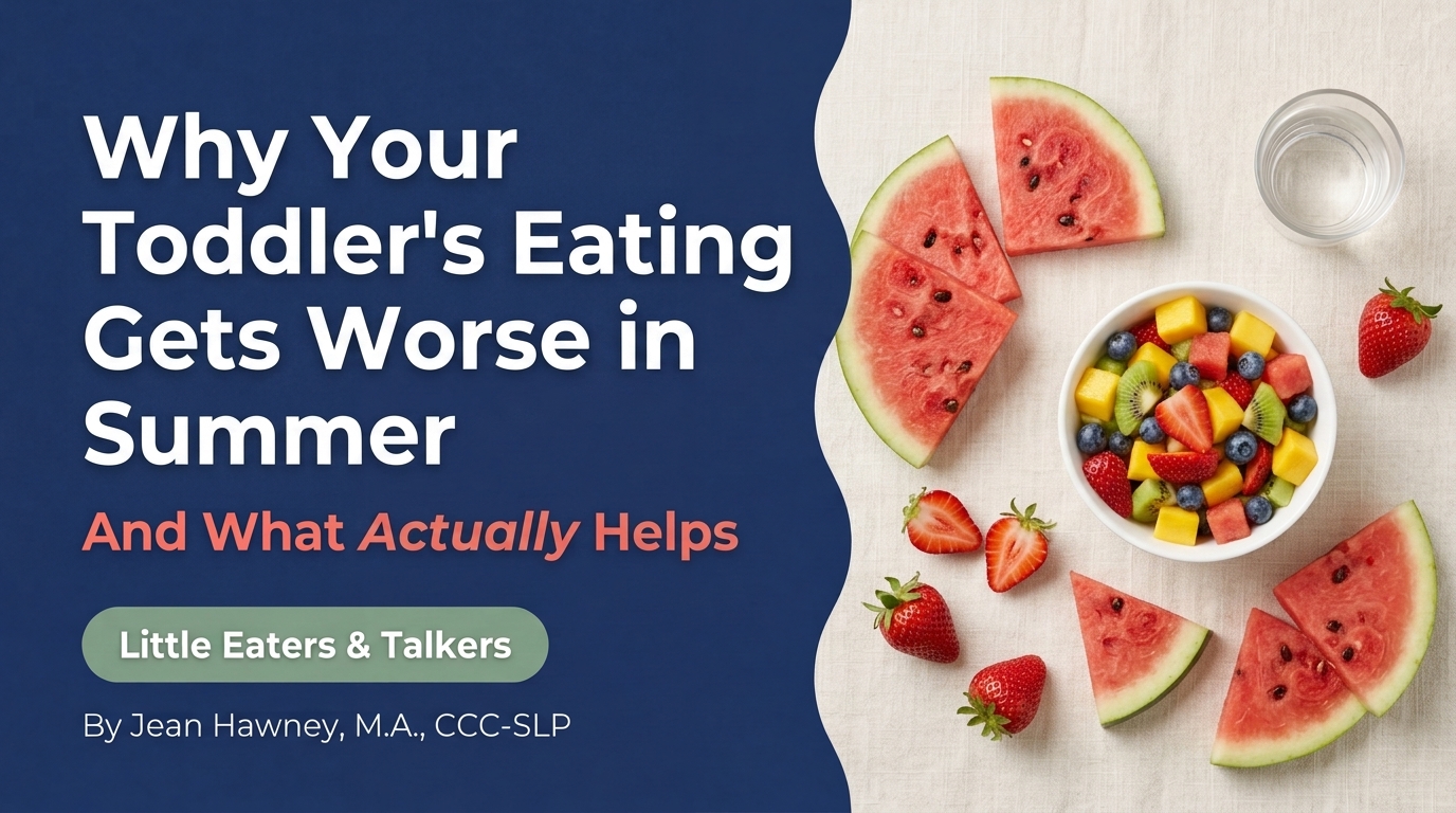 Why Your Toddler's Eating Gets Worse in Summer (And What Actually Helps)