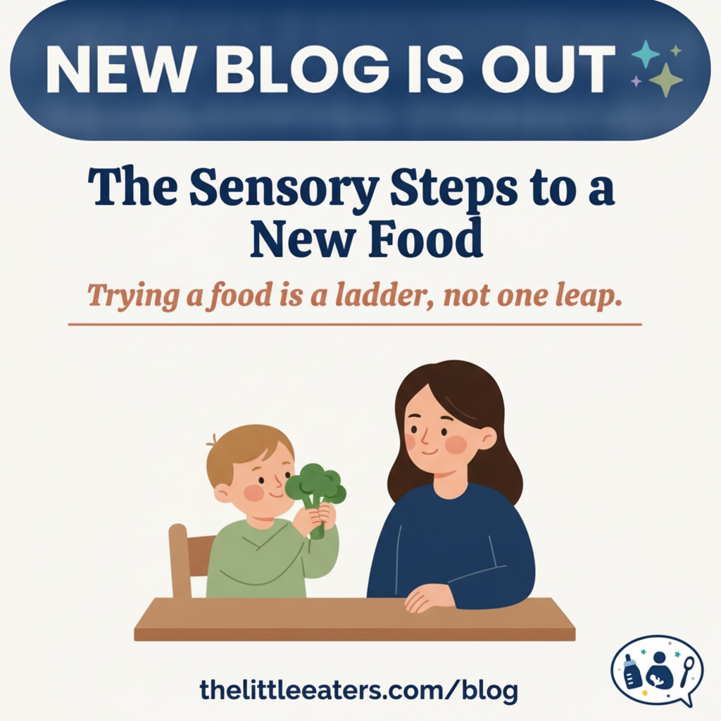 The Sensory Steps to Trying a New Food
