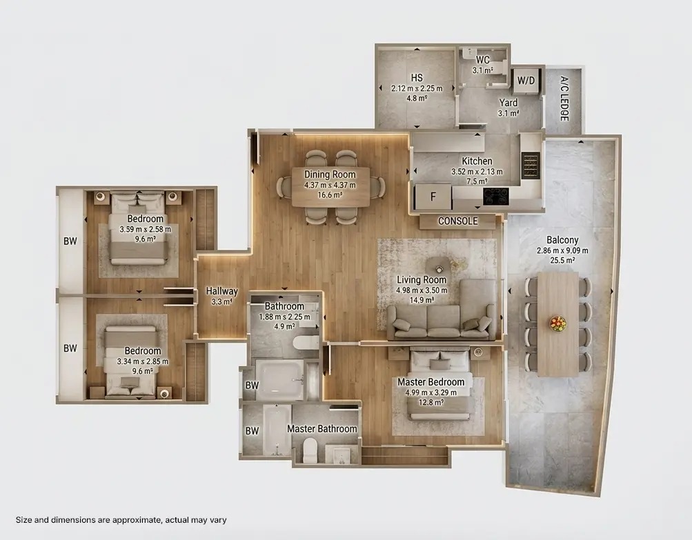 Immersive 3D Floor Plan 1