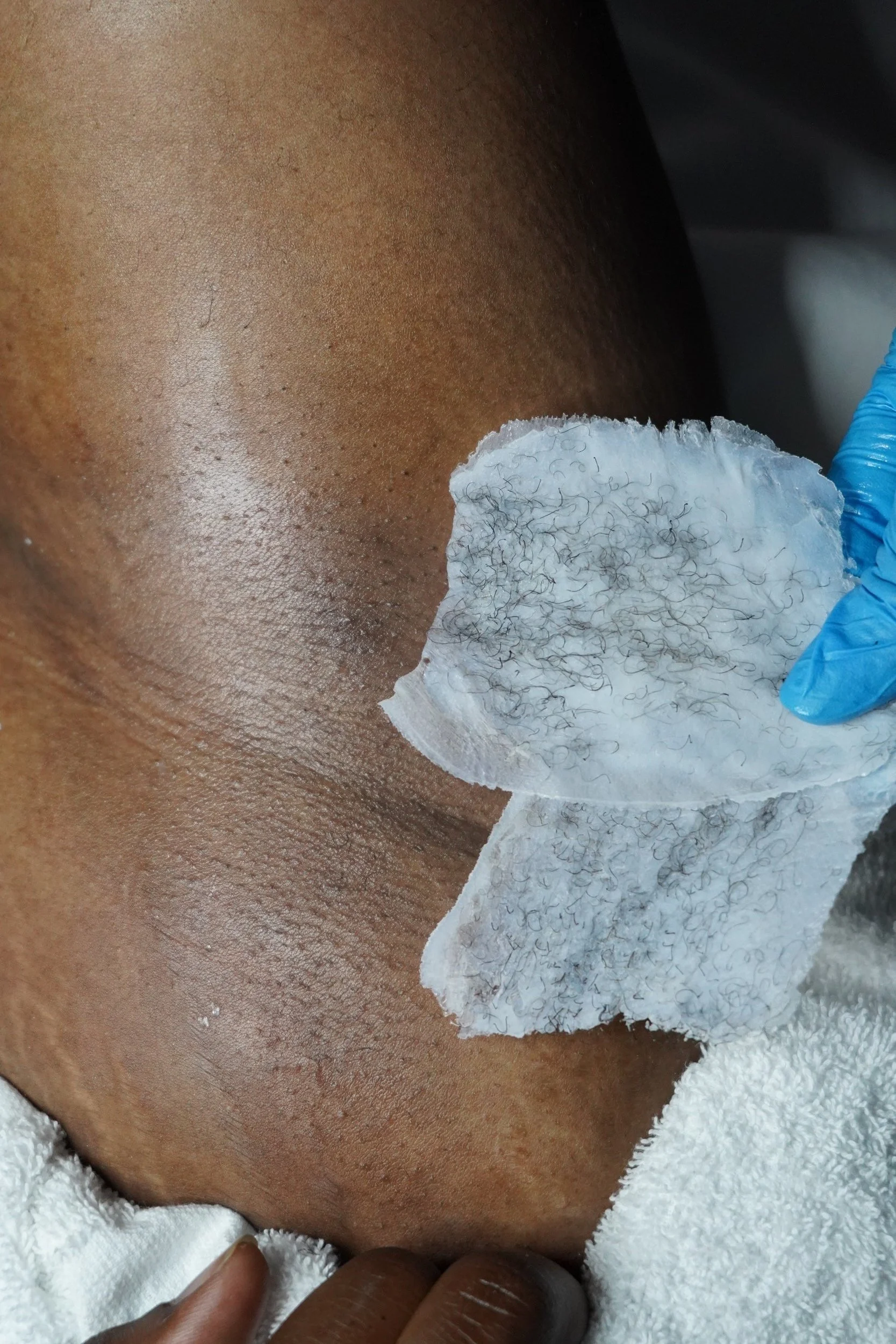 Waxing service