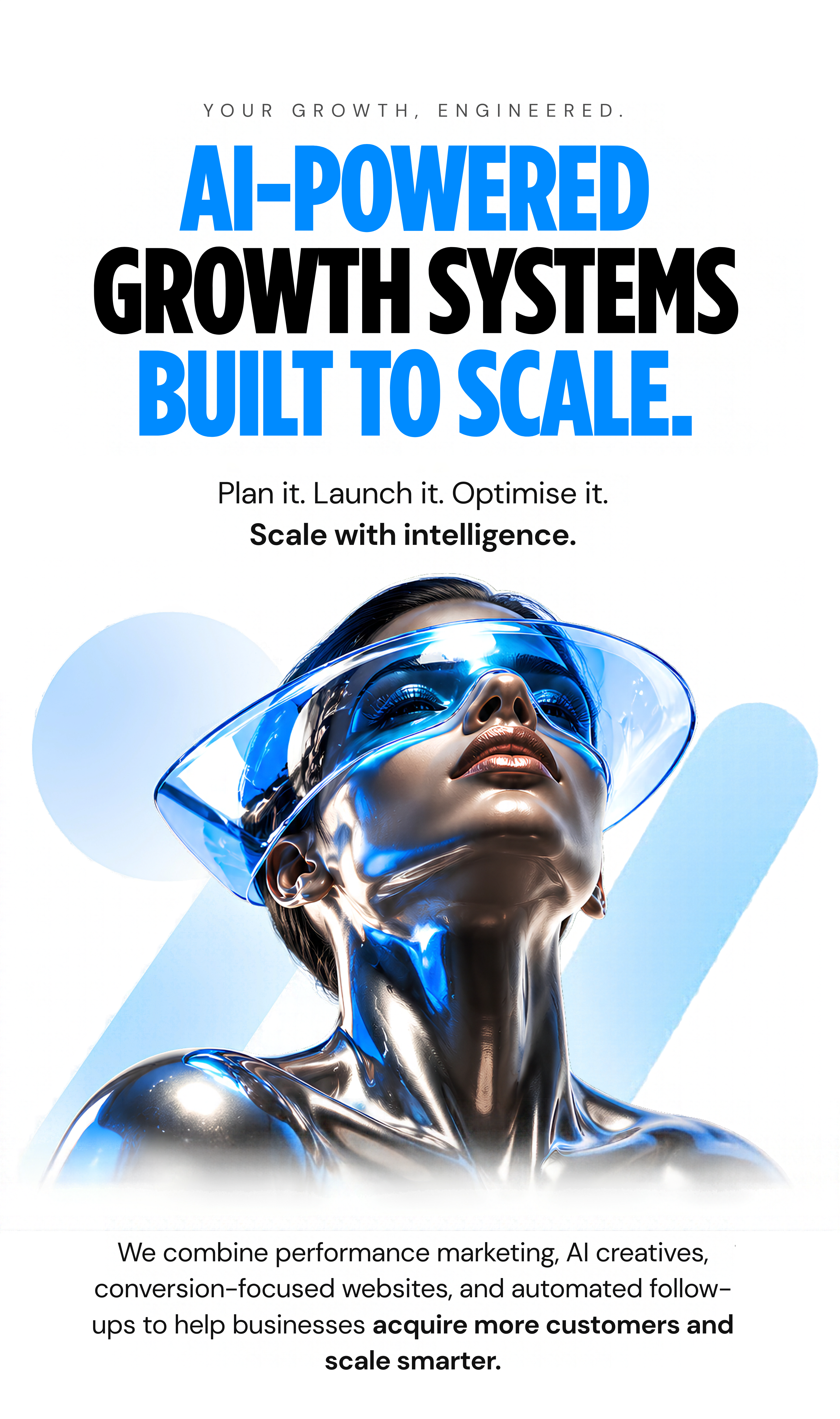 AI-powered growth systems built to scale. Velnet Media combines performance marketing, AI creatives, conversion-focused websites, and automated follow-ups.