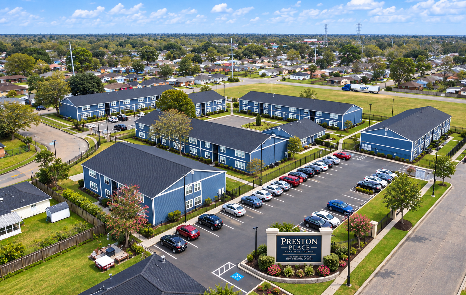 Preston Place multifamily investment opportunity in New Orleans