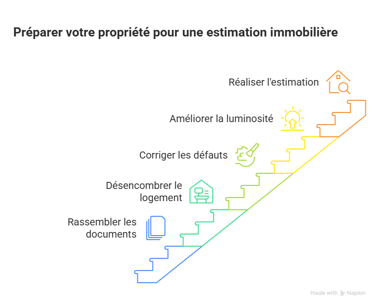 monia immobilier - étapes pour préparer une estimation immobilière