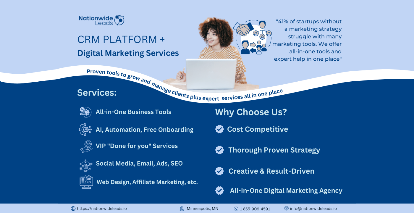 CRM Software for Small Business | Done-For-You Digital Marketing