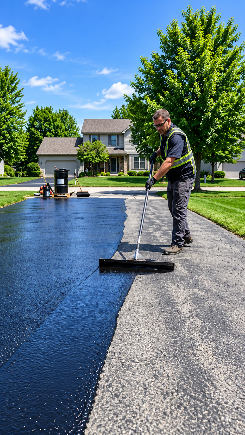 South Burlington Asphalt Sealcoating