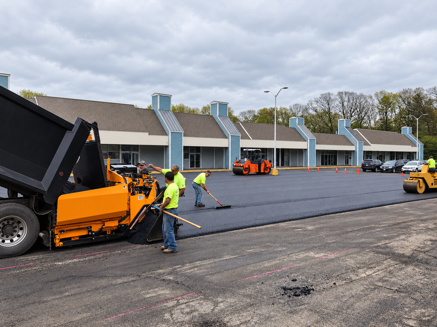 Parking Lot Paving in Burlington