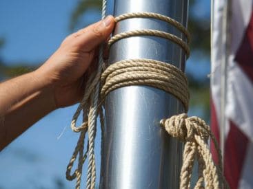 Flagpole Re-Stringing in Indianapolis