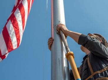 Flagpole Repair in Indianapolis