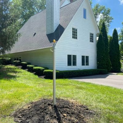 Flagpole Installation Indianapolis