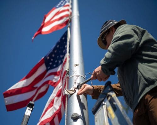  Flagpole Repair