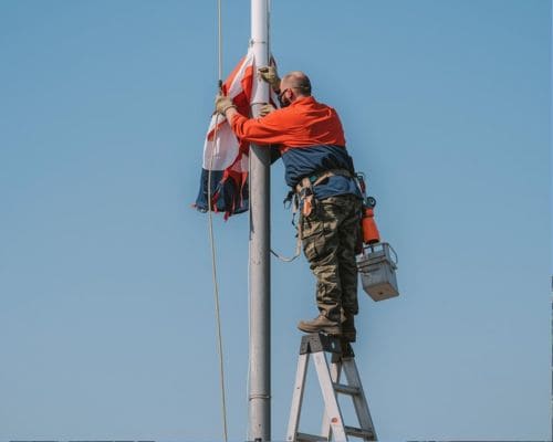 Greenwood Flagpole Repair