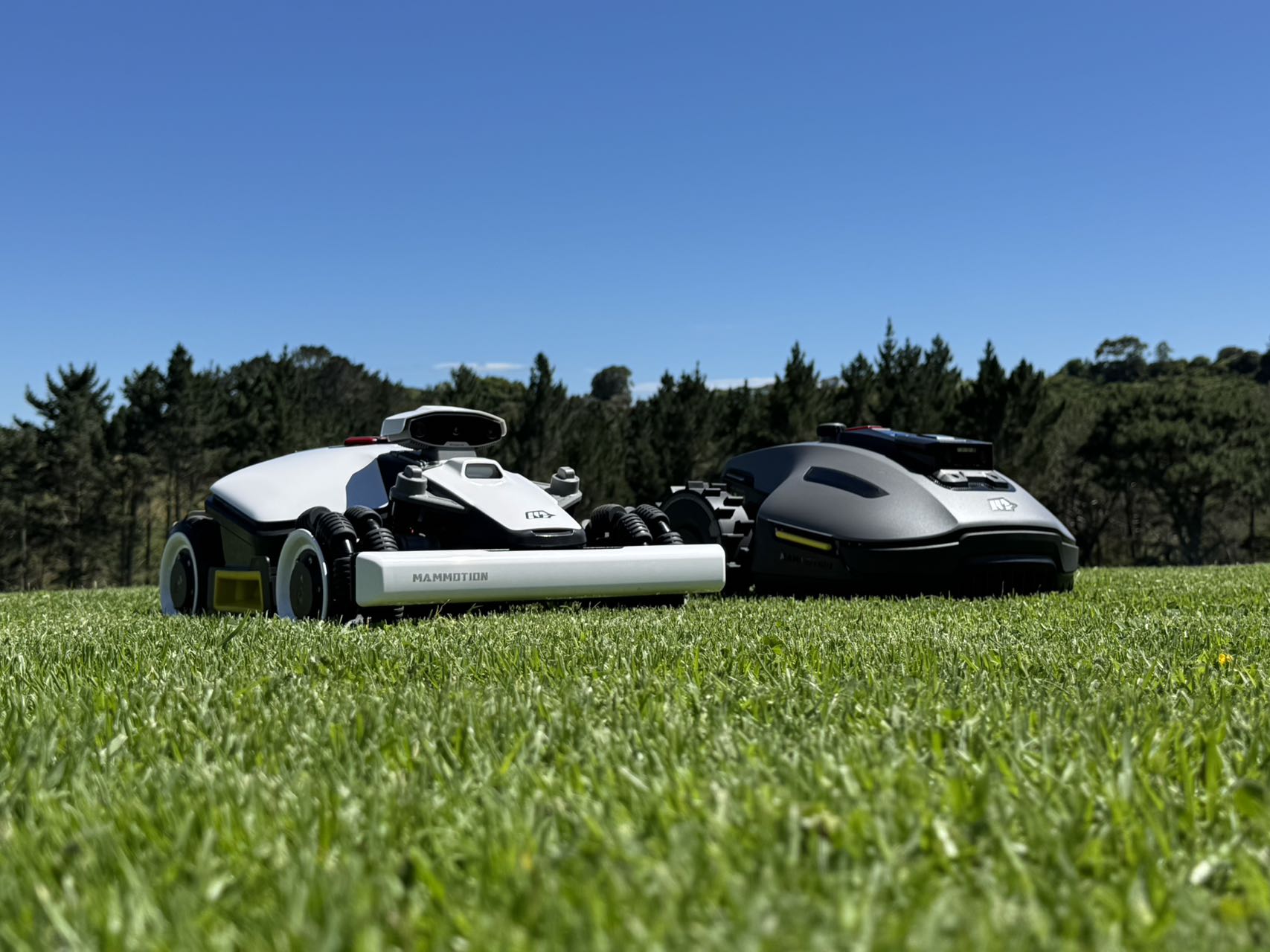 Robotic Mower Tech at Work