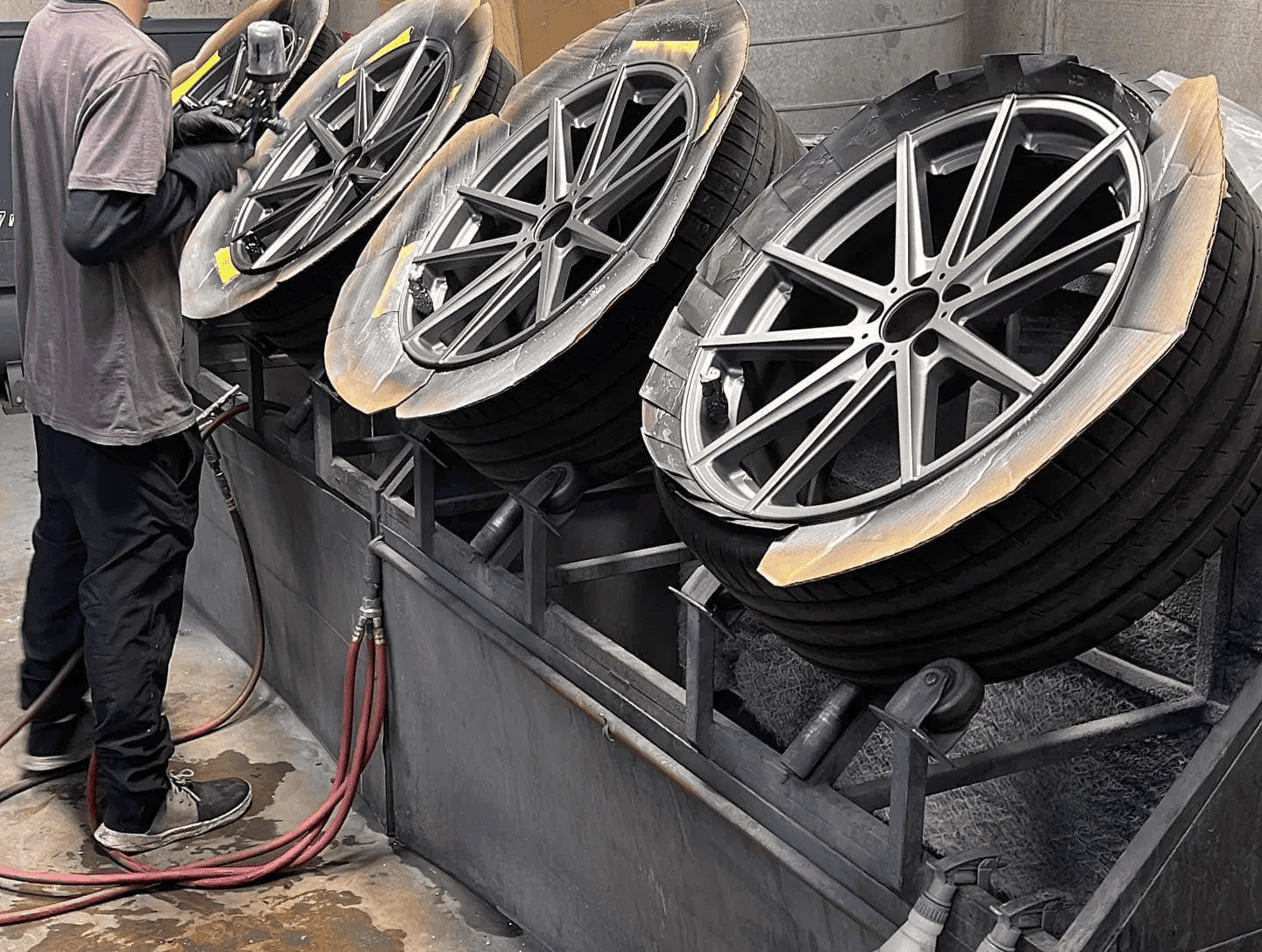Professional wheel repair