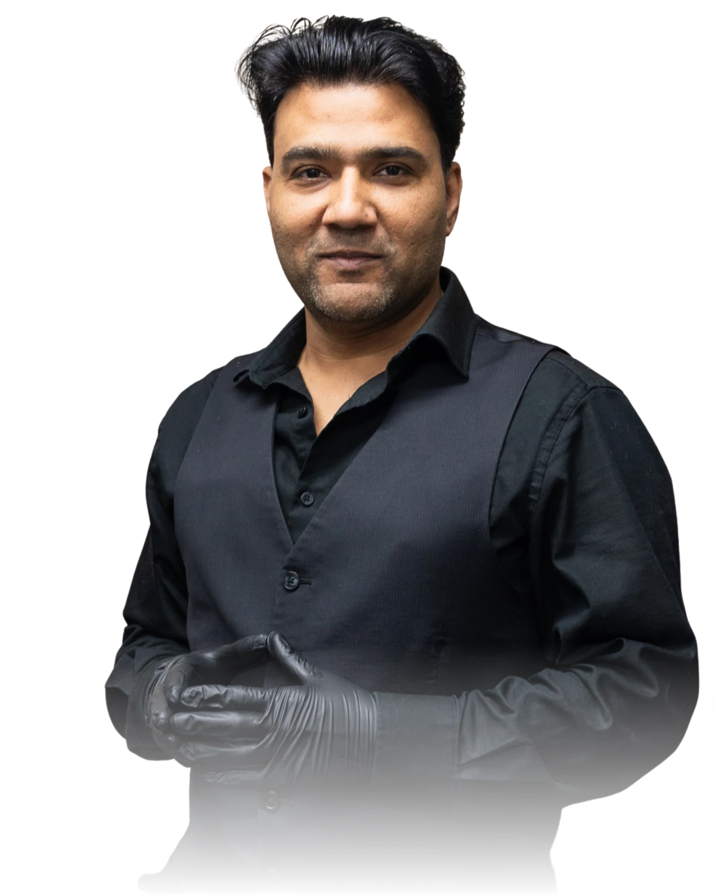 Salman, owner and master barber at Salon Salman in Pierrefonds, Montreal