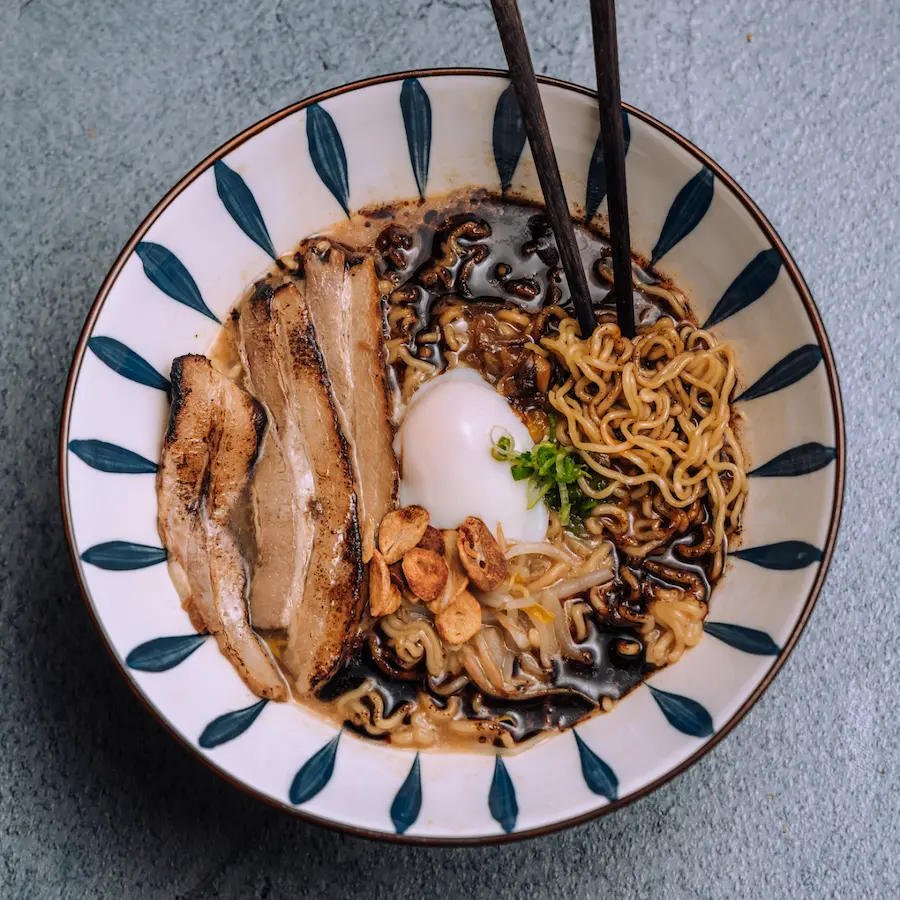 Black Garlic Ramen
