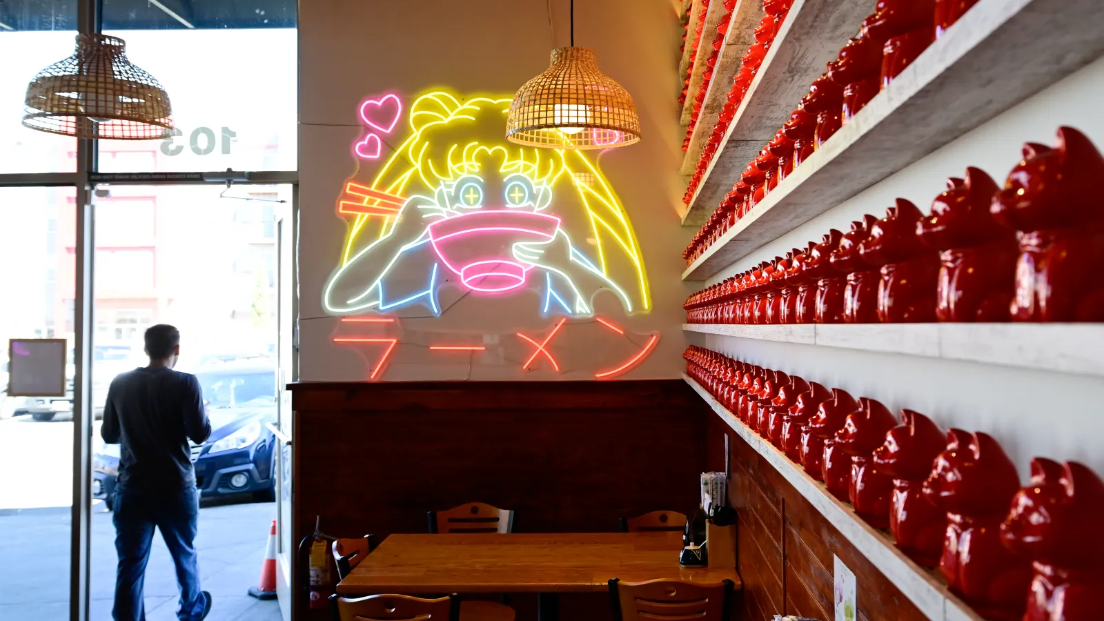 Neko Ramen & Rice modern Japanese-inspired atmosphere