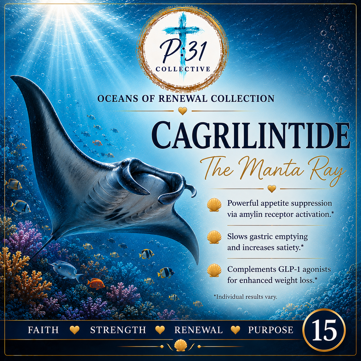 Manta Ray Cagrilintide PR:31 Collective product image