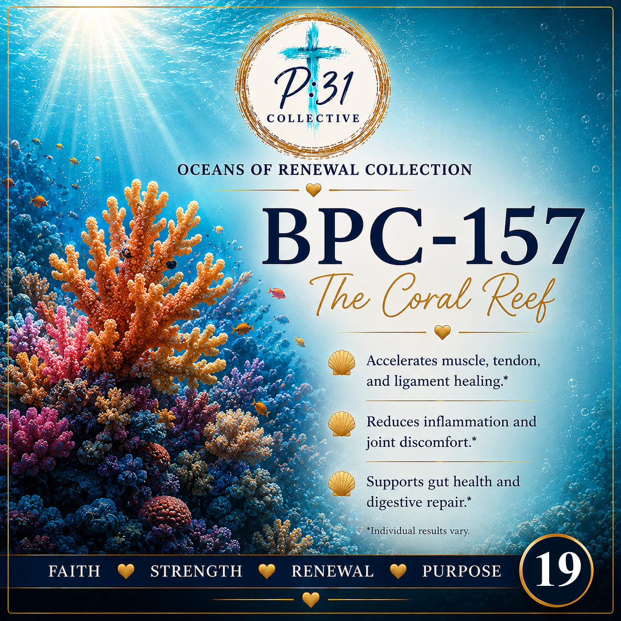 Coral Reef BPC-157 PR:31 Collective product image