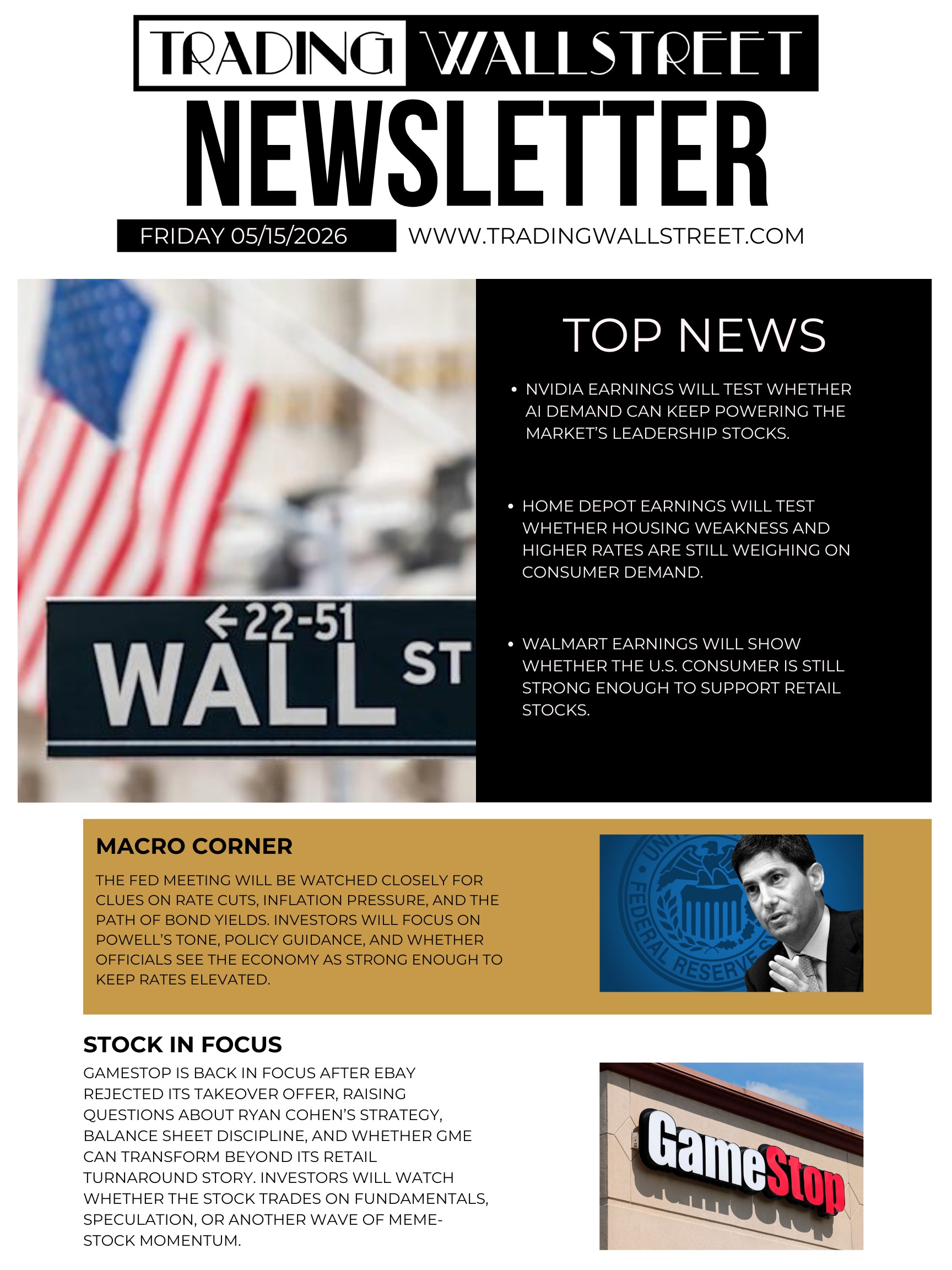 The Market Brief newsletter