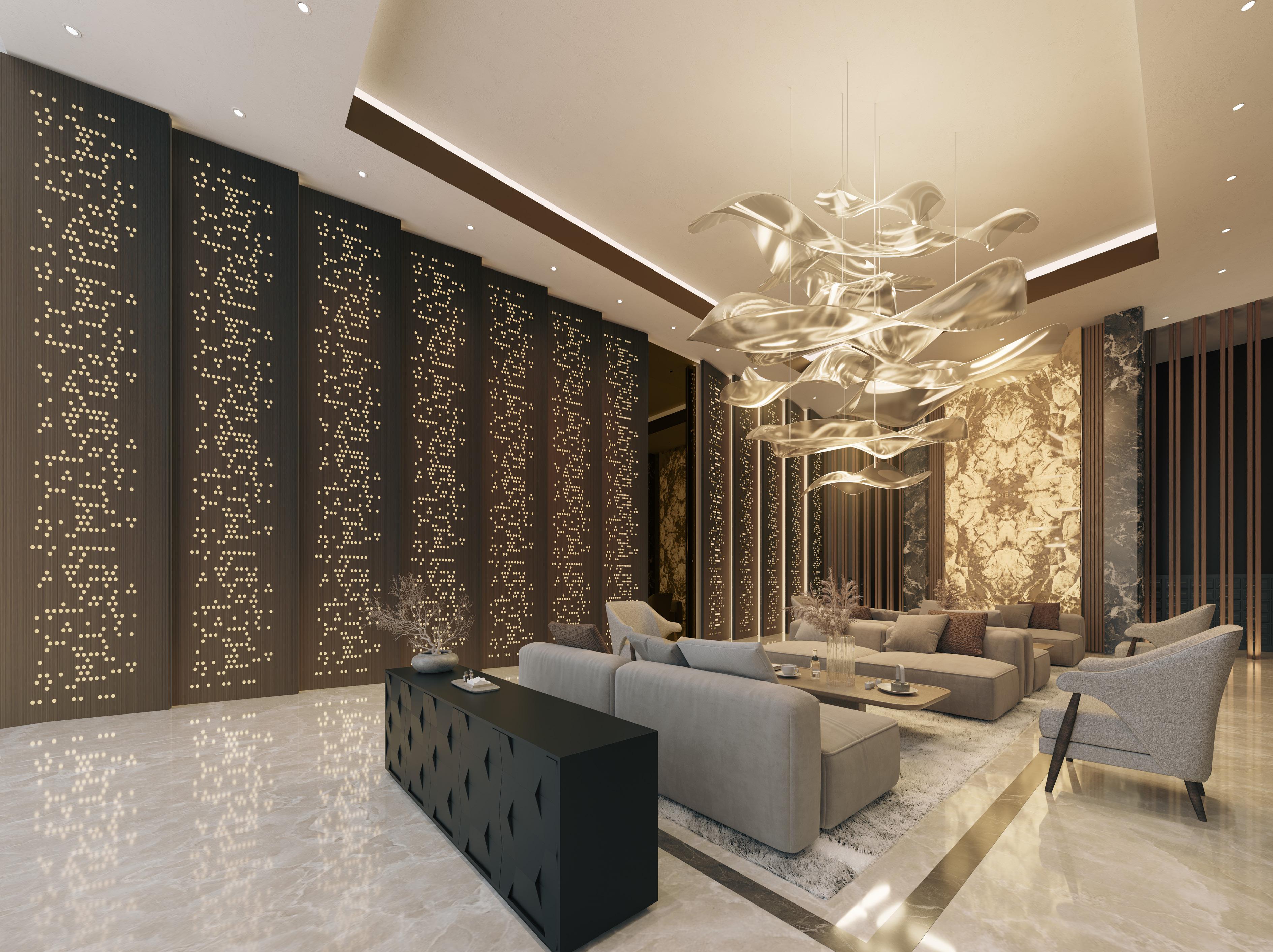 Waterstone main lobby artist impression