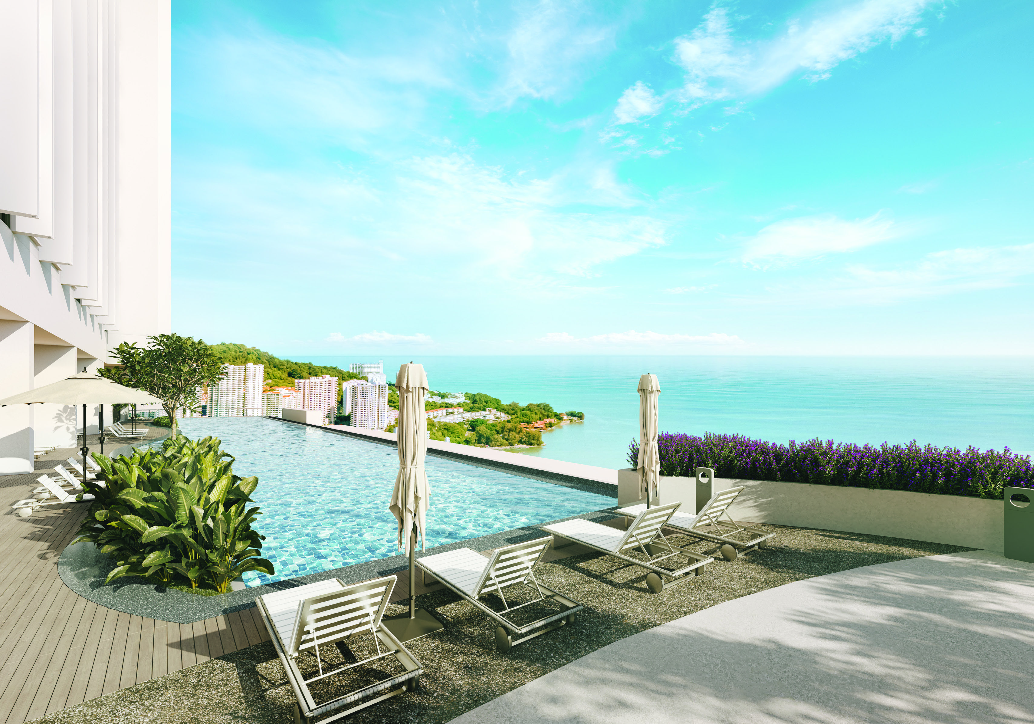 Waterstone infinity pool artist impression