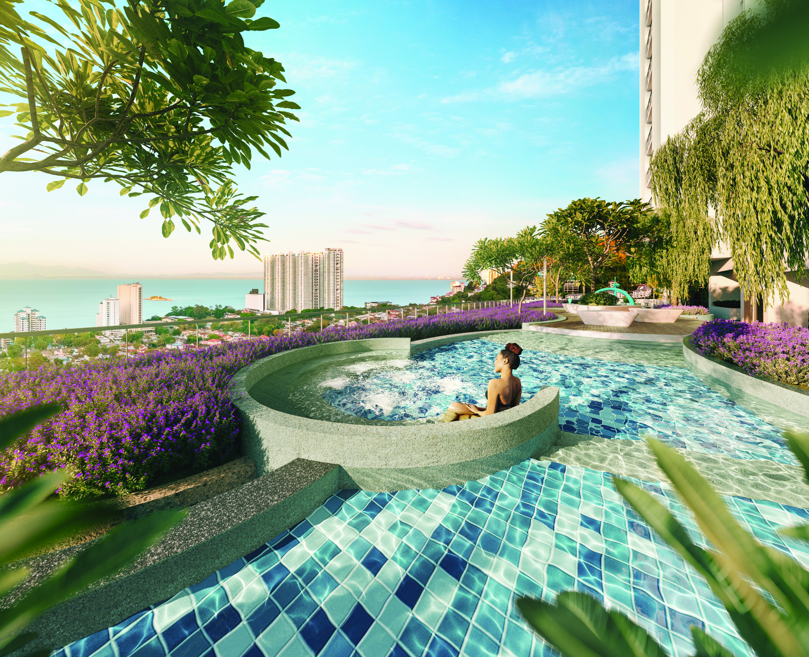 Waterstone hydrotherapy pool artist impression